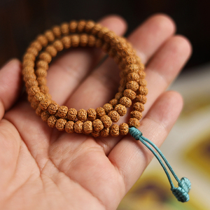 精品五瓣小金刚小尺寸6mm金刚菩提子小苹果108颗手链手串念珠佛珠