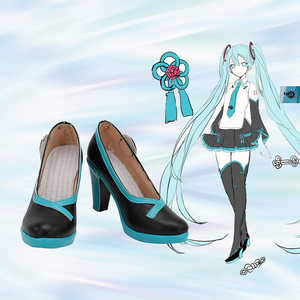 a366 vocaloid 初音未来 miku v4 chinese cos鞋cosplay鞋来图定