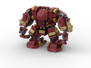 96727改,q版矮胖版反浩克装甲,乐高lego积木moc图纸,格式pdf