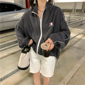 日版champion冠军防晒衣女夏轻薄透气防紫外线防晒服冰丝薄款外套