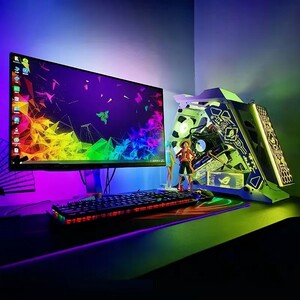 二手电竞电脑台式主机i7高端diy多开游戏gta5组装机网吧吃鸡全套