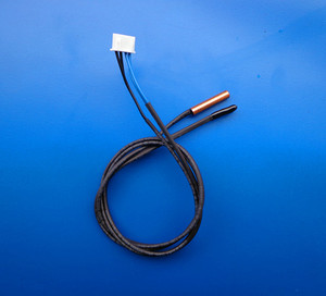 志高空调盘管温度传感器/感温头/管温室温双5k探头温控