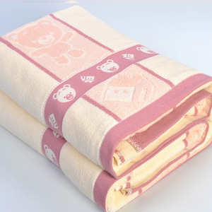 老式怀旧纯棉毛巾被学生单人双人床单加厚线毯全棉盖毯铺床毯子