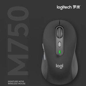 罗技（Logitech）M750鼠标 无线鼠标 大手型鼠标