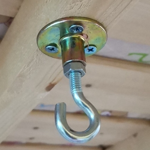 灯笼专用挂钩吊顶阳台天花板顶部蚊帐屋顶楼板吊扇不锈钢固定吊钩