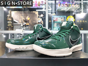 nike kobe 4 zk4 墨绿雄鹿科比4代undefeated cq3869-301