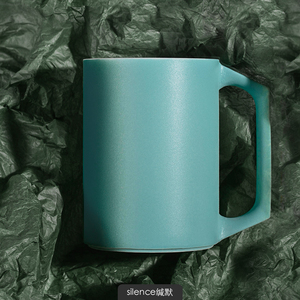 【缄默】叠加杯设计师灵感创意马克杯 北欧INS风渐变咖啡杯礼盒装
