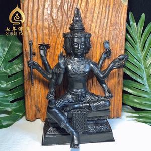 泰国特色 龙婆禅南 2561 二庙一期 四面神 四面佛 供奉型