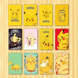 卡片 皮卡丘 个性学生公交卡饭卡羊城通定做可爱磨砂卡贴水晶包邮