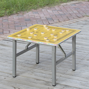 棋牌室 折叠象棋桌子 象棋桌 棋盘桌 中国象棋盘桌子户外 下棋桌