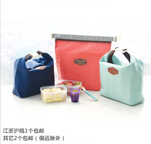 韩国可爱加厚铝箔保温包冰包 牛津布保温袋 饭盒袋防水便当袋