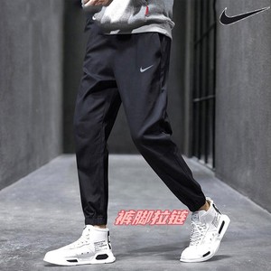 Nike耐克夏季新款速干长裤男裤薄款运动裤束脚透气休闲裤潮DD5004