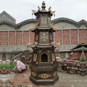 寺庙宗祠专用大型铸铁烧钱纸炉大号化宝炉焚经聚宝香炉室外供奉