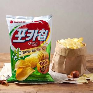 韩国进口好丽友呀土豆乌龟酥生薯条阳光玉米片膨化食品发零食