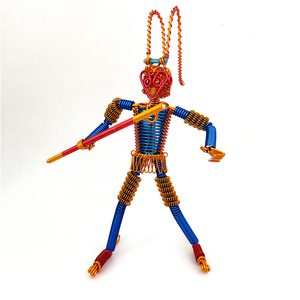 【孙悟空模型】生肖猴子 手工铝线工艺品家居摆件 万模工艺机器人