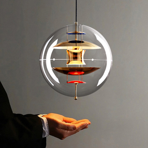 丹麦Verpan VP Globe圆球星球灯北欧创意吧台客厅餐厅设计师吊灯