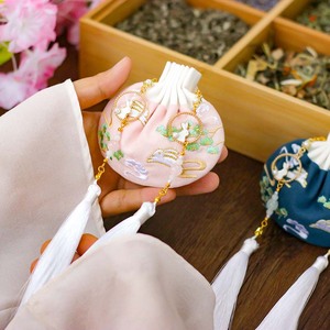 香囊空袋古风汉服腰配荷包端午节七夕随身挂脖成品艾草驱蚊小香包