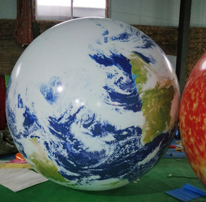 充气气球地球仪