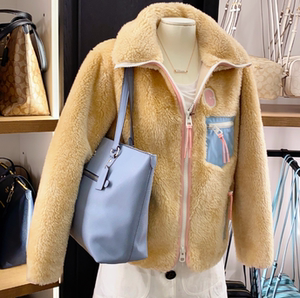 coach外套羊羔毛