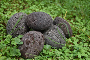 火山石 观赏石 火山蛋腾冲火山石 腾冲特产云南特产3个包邮