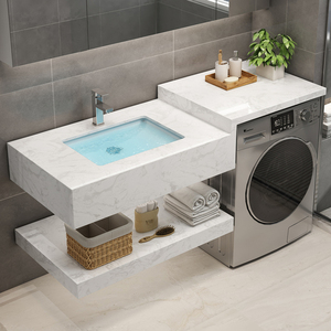 洗衣机洗手盆一体卫生间洗漱台洗手池洗衣柜浴室柜组合洗脸盆阳台