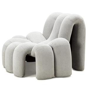 北欧设计师个性艺术创意玻璃钢动物造型蜘蛛躺椅休息区仿生异形椅