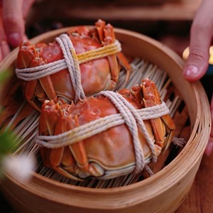 5两公3.5两 花夏陈 安徽黄陂湖大闸蟹清水湖蟹包邮