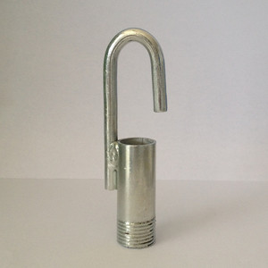 高顶灯6分外螺纹挂钩吸顶灯吊钩天棚灯安装件4分外丝工矿灯配件