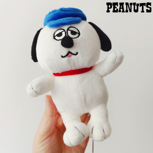 日本购回正版史努比snoopy兄弟奥拉夫olaf可爱毛绒公仔玩具玩偶