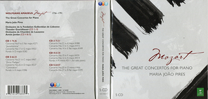 H079 莫扎特伟大钢琴协奏曲全集(皮尔斯)5CD无损FLAC数字转盘音源