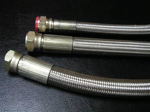 意大利原装进口双层钢丝高压特氟龙管 TDS双层不锈钢编织软管