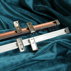 窗帘双轨道顶装铝合金