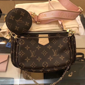 lv/路易威登女包multi五合一链条麻将包新款单肩斜挎休闲包