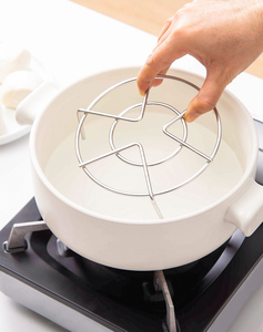 蒸架不锈钢蒸菜架电饭煲隔热架高脚迷你小蒸笼架家用隔水蒸鱼架子