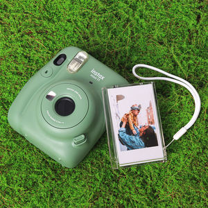 拍立得mini冰淇淋相片盒3寸摆台收纳相框便携盒照片盒子放15张