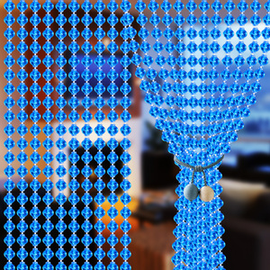 塑料珠珠门帘夏