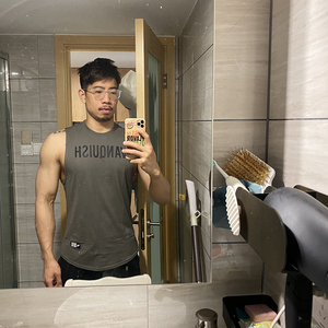 黑五限定 英国vanquish fitness 男vq运动健身无袖t恤背心坎肩