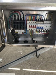 光伏发电并网接入箱汇流箱配电箱10-30kw不带电表位自动重合闸版