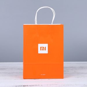 小米袋子小米纸袋购物袋米logo袋子小米logo纸袋小米手提袋小米