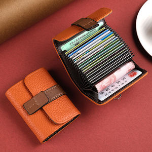 卡包女小巧真皮质感防消磁多卡位小众设计精致高档证件包零钱包
