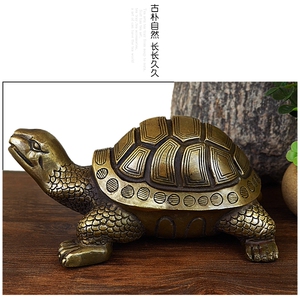纯铜金钱龟
