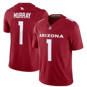 NFL橄榄球服 Cardinals 亚利桑那红雀 1号 Kyler Murray 刺绣球衣