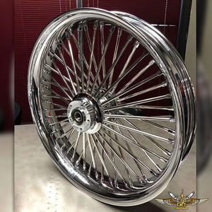 5前后轮毂 哈雷复古辐条轮毂 粗条0人付款