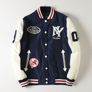 mlb棒球服男春款