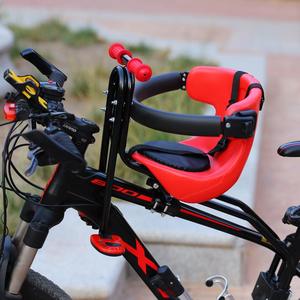 适用捷安特山地自行车儿童座椅前置款加装公路车前面前挂宝宝座椅