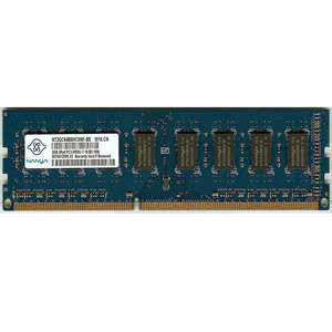 南亚NT2GC64B8HC0NF-BE 2GB PC3-8500U DDR3 1066MHz 240Pin内存