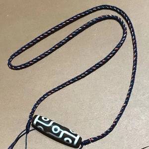 001人付款天猫天珠挂绳横穿串天珠的绳子男女款挂脖天珠吊坠项链配饰