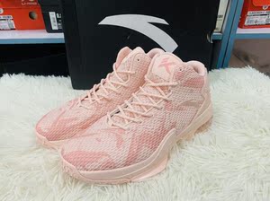 anta安踏 kt3 team团队款实战篮球鞋 粉色   112141655s-9