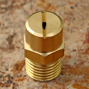 包邮全铜缝隙式二四分外牙扇形洒水喷头浇花洗车景观降温清洗喷嘴