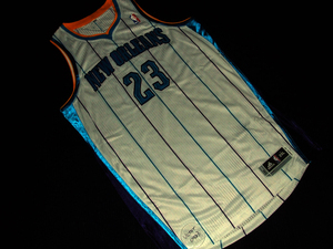 nba球衣jersey状元戴维斯davis 23号黄蜂队单标g-主客2xl码